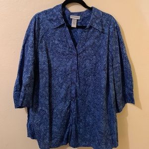 Catherine’s Star Print button up